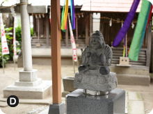 太成倉庫創業の地、千住。千住神社（恵比寿）