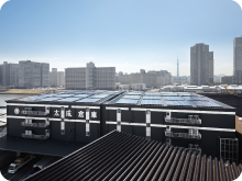 太成倉庫関屋営業所で運用している太陽光発電１